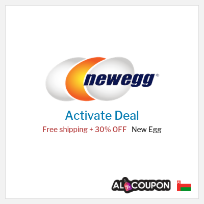 Free Shipping for New Egg Free shipping + 30% OFF