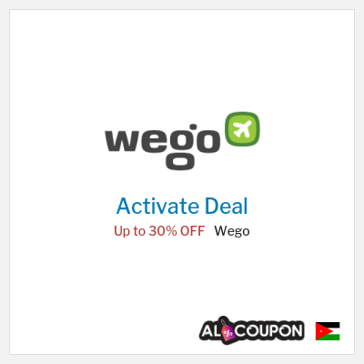 Coupon discount code for Wego Offers up to 30%