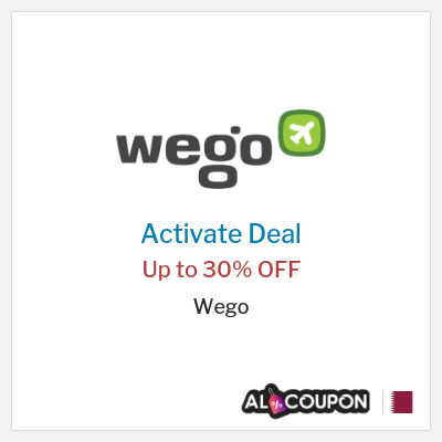 Coupon discount code for Wego Offers up to 30%