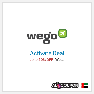 Special Deal for Wego Up to 50% OFF
