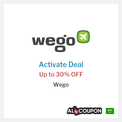 Special Deal for Wego Up to 30% OFF