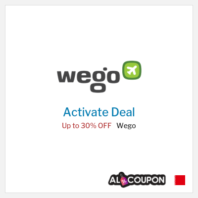 Special Deal for Wego Up to 30% OFF