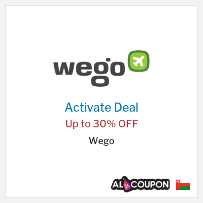 Special Deal for Wego Up to 30% OFF