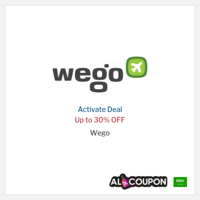 Special Deal for Wego Up to 30% OFF