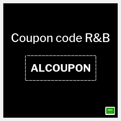 Coupon discount code for R&B 15% OFF
