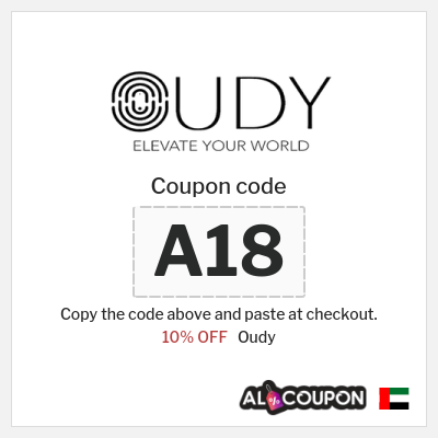Coupon for Oudy (A18) 10% OFF