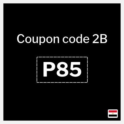 Coupon for 2B (P85) Up to 50% Off + Extra 10%