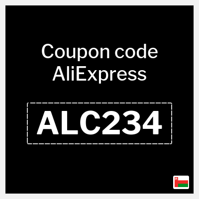 Coupon for AliExpress (ALC234) 23.4 OMR OFF