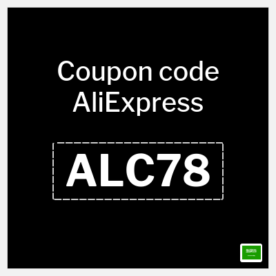 Coupon for AliExpress (ALC78) 78 SAR OFF