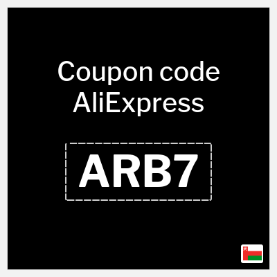 Coupon for AliExpress (ARB7) 24.3 OMR OFF
