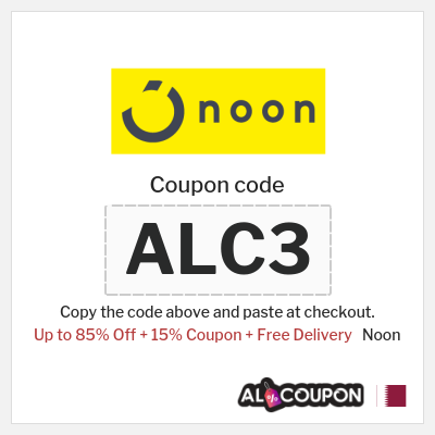 Coupon discount code for Noon Up to 80% OFF