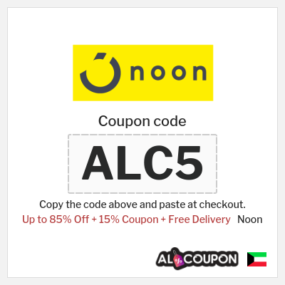 Coupon discount code for Noon Up to 80% OFF