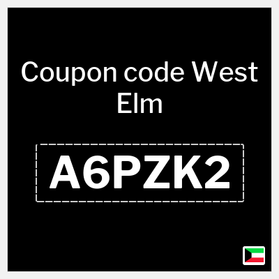 West Elm Coupon (A6PZK2) New West Elm Coupon Code 2026