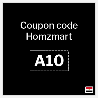 Coupon for Homzmart (A10) Extra 5% off promo code