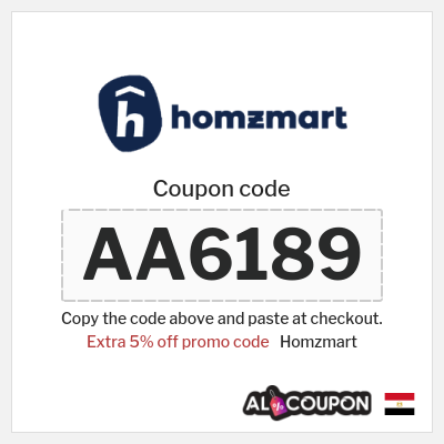 Coupon for Homzmart (AA6189) Extra 5% off promo code