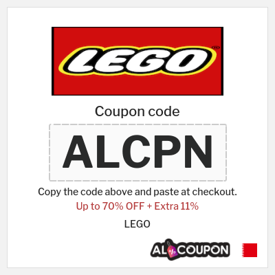 Coupon discount code for LEGO 10% OFF