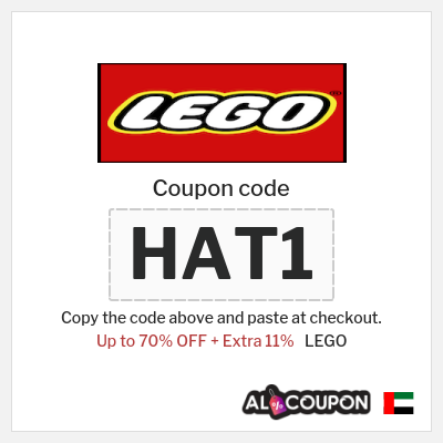 Coupon discount code for LEGO 10% OFF
