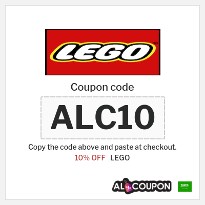 Coupon discount code for LEGO 10% OFF