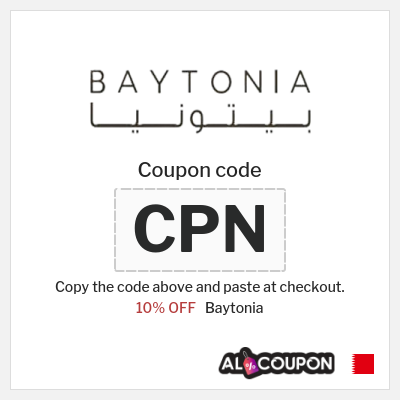 Coupon discount code for Baytonia Exclusive Offers
