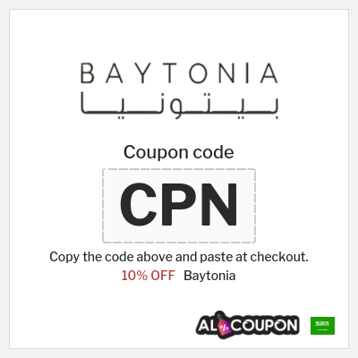 Coupon discount code for Baytonia Exclusive Offers