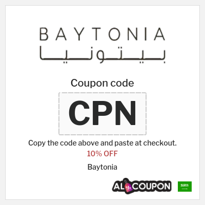 Coupon discount code for Baytonia Exclusive Offers