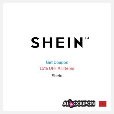 Coupon for Shein (ALCP) 15% OFF All Items