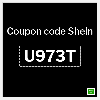 Coupon for Shein (U973T) 15% OFF All Items