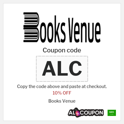 Coupon discount code for Books Venue 10% OFF