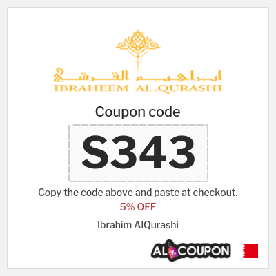 Coupon discount code for Ibrahim AlQurashi 10% OFF