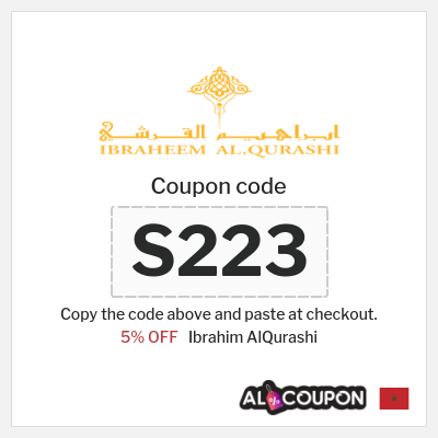 Coupon discount code for Ibrahim AlQurashi 10% OFF