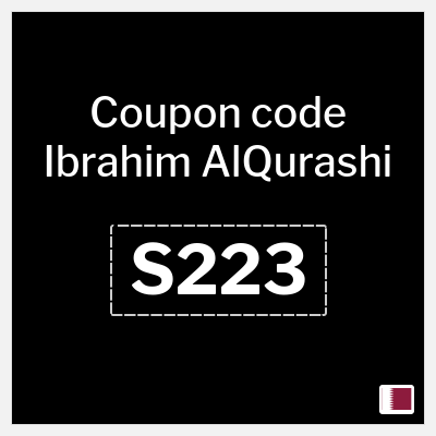Coupon for Ibrahim AlQurashi (S223) 5% OFF