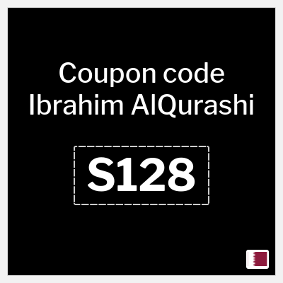 Coupon for Ibrahim AlQurashi (S128) 5% OFF