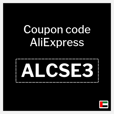 Coupon for AliExpress (ALCSE3) 42.1 AED OFF