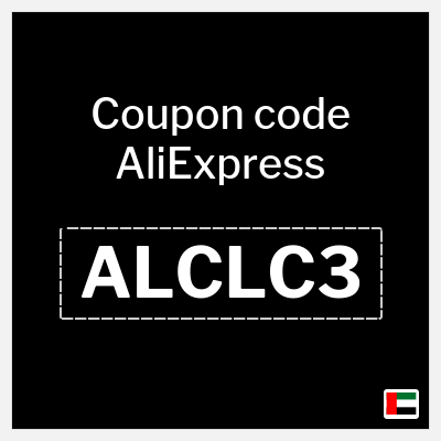 Coupon for AliExpress (ALCLC3) 34.3 AED OFF