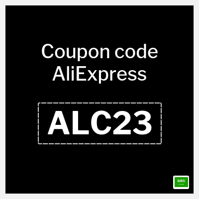 Coupon for AliExpress (ALC23) 23 SAR OFF