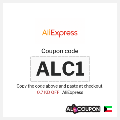 Coupon for AliExpress (ALC1) 0.7 KD OFF