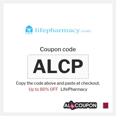 Coupon discount code for LifePharmacy 80% OFF