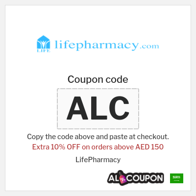 Coupon discount code for LifePharmacy 80% OFF