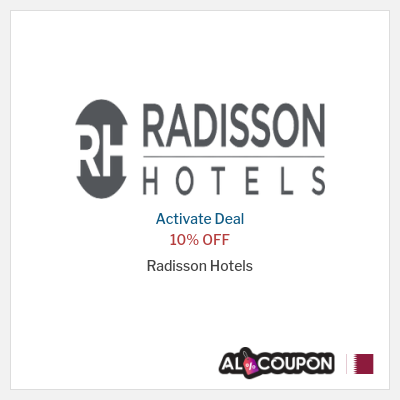 Special Deal for Radisson Hotels 10% OFF