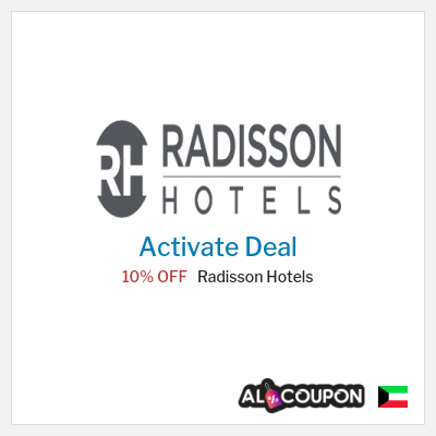 Special Deal for Radisson Hotels 10% OFF