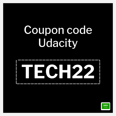Coupon for Udacity (TECH22) 45% OFF