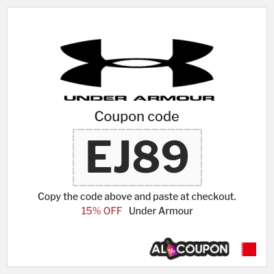 Coupon discount code for Under Armour 15% OFF Coupon Codes