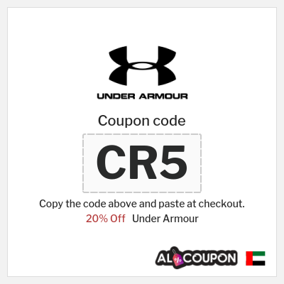 Coupon for Under Armour (CR3) 20% Off