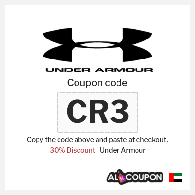 Coupon for Under Armour (CR5) 30% Discount