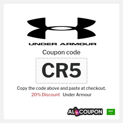 Coupon for Under Armour (CR5) 20% Discount