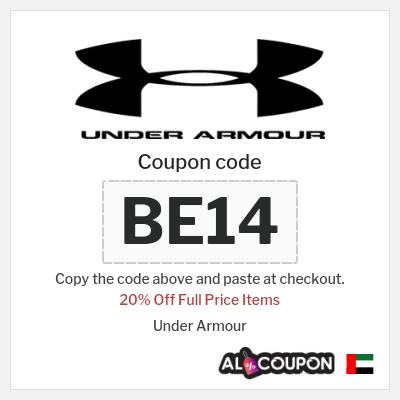 Under armour coupon code 20 sales off