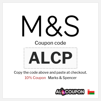 Coupon discount code for Marks & Spencer 10% OFF Promo Codes