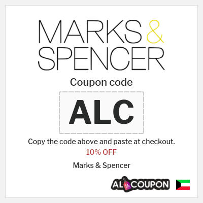 Coupon discount code for Marks & Spencer 10% OFF