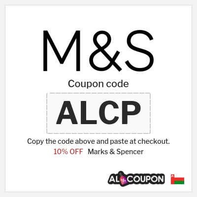 Coupon discount code for Marks & Spencer 10% OFF