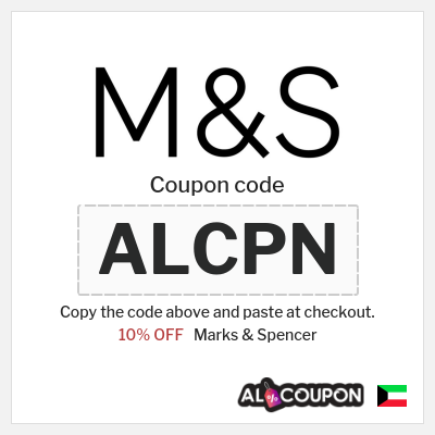 Coupon discount code for Marks & Spencer 10% OFF